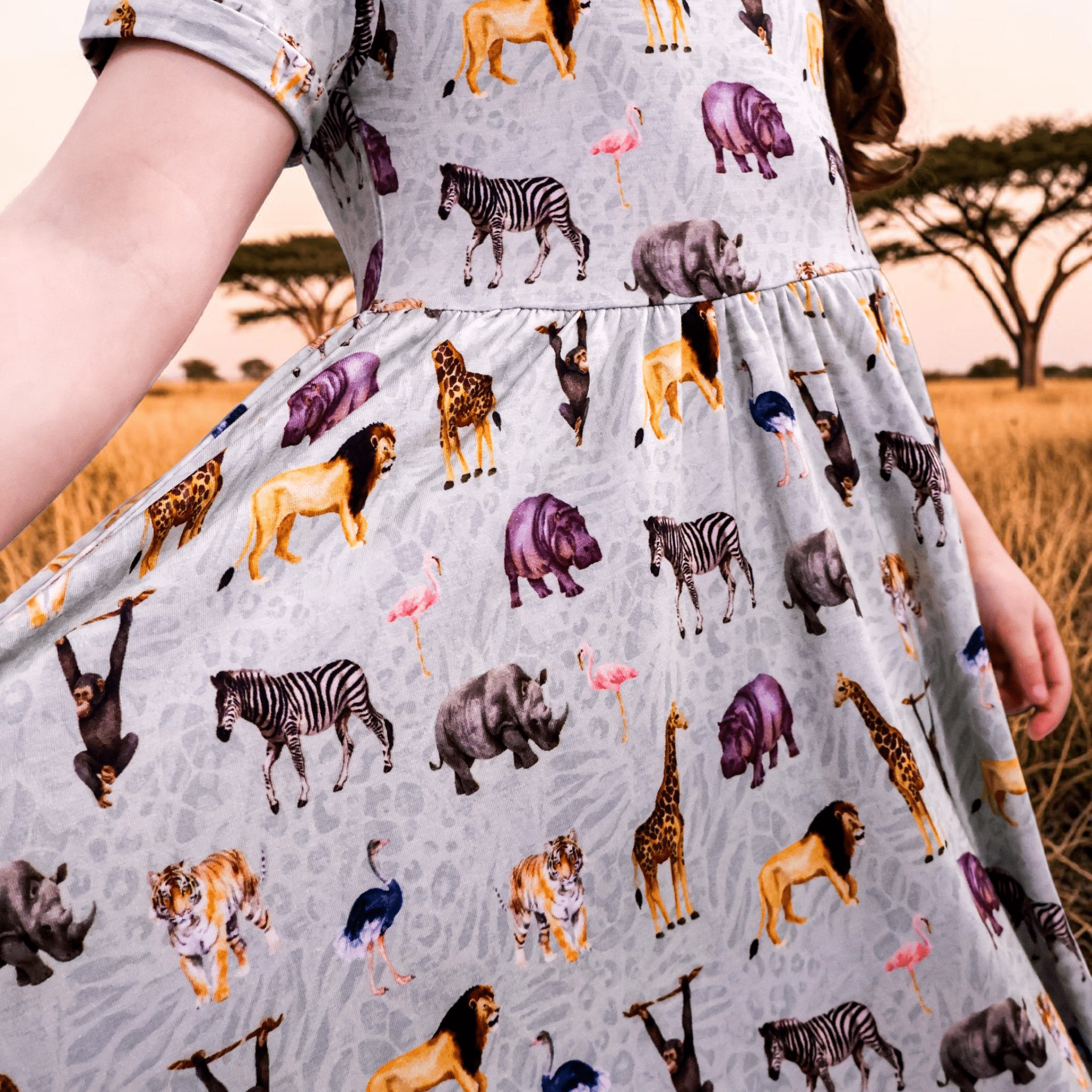Short Sleeve Dress & Short Set - Minikin Mischief Clothing Co.