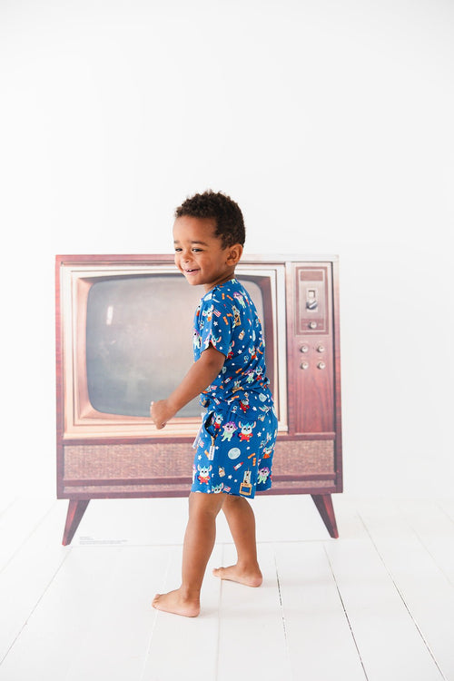 Bamboo Shortie Set | Chip Chilla™ - Minikin Mischief Clothing Co.