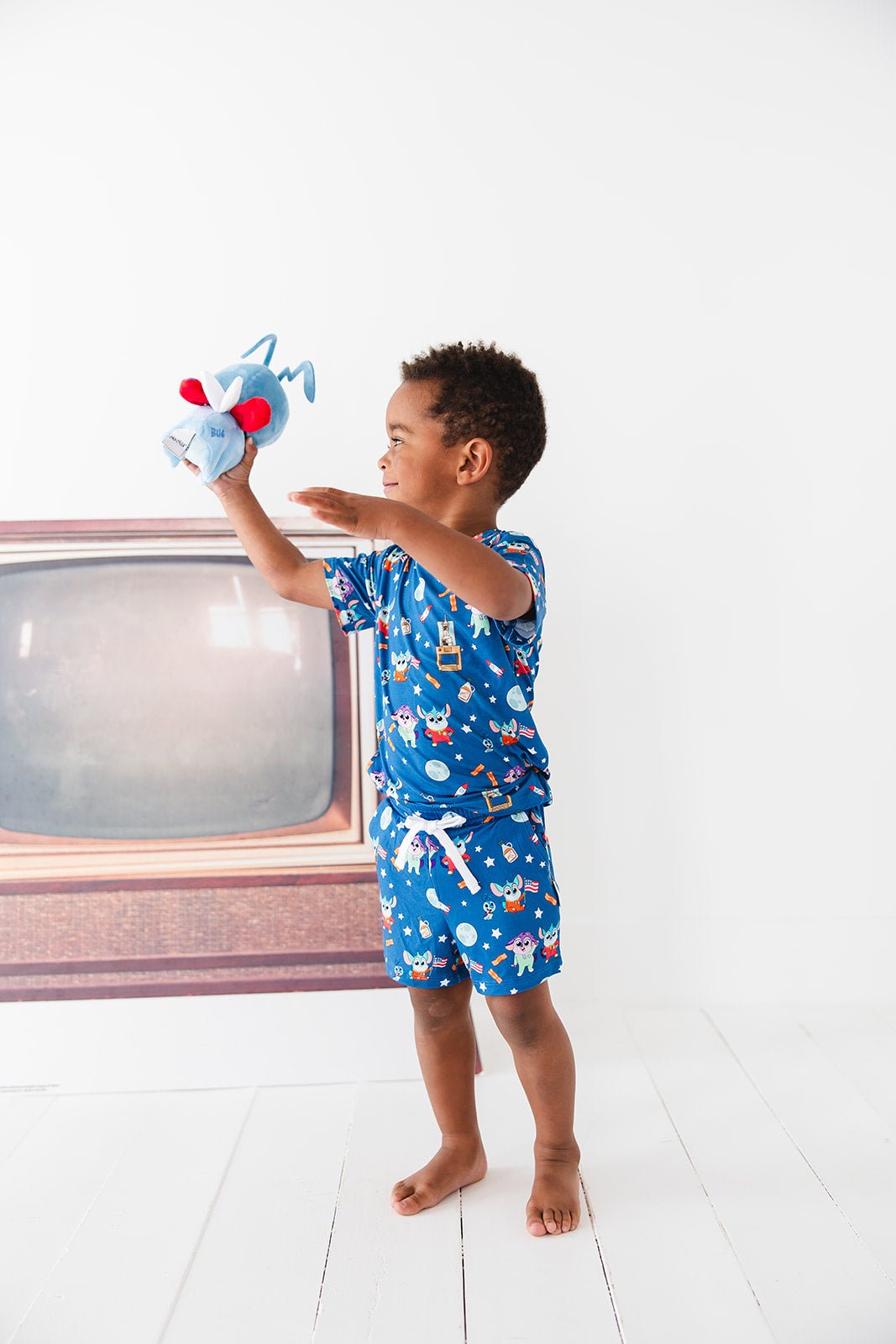 Bamboo Shortie Set | Chip Chilla™ - Minikin Mischief Clothing Co.