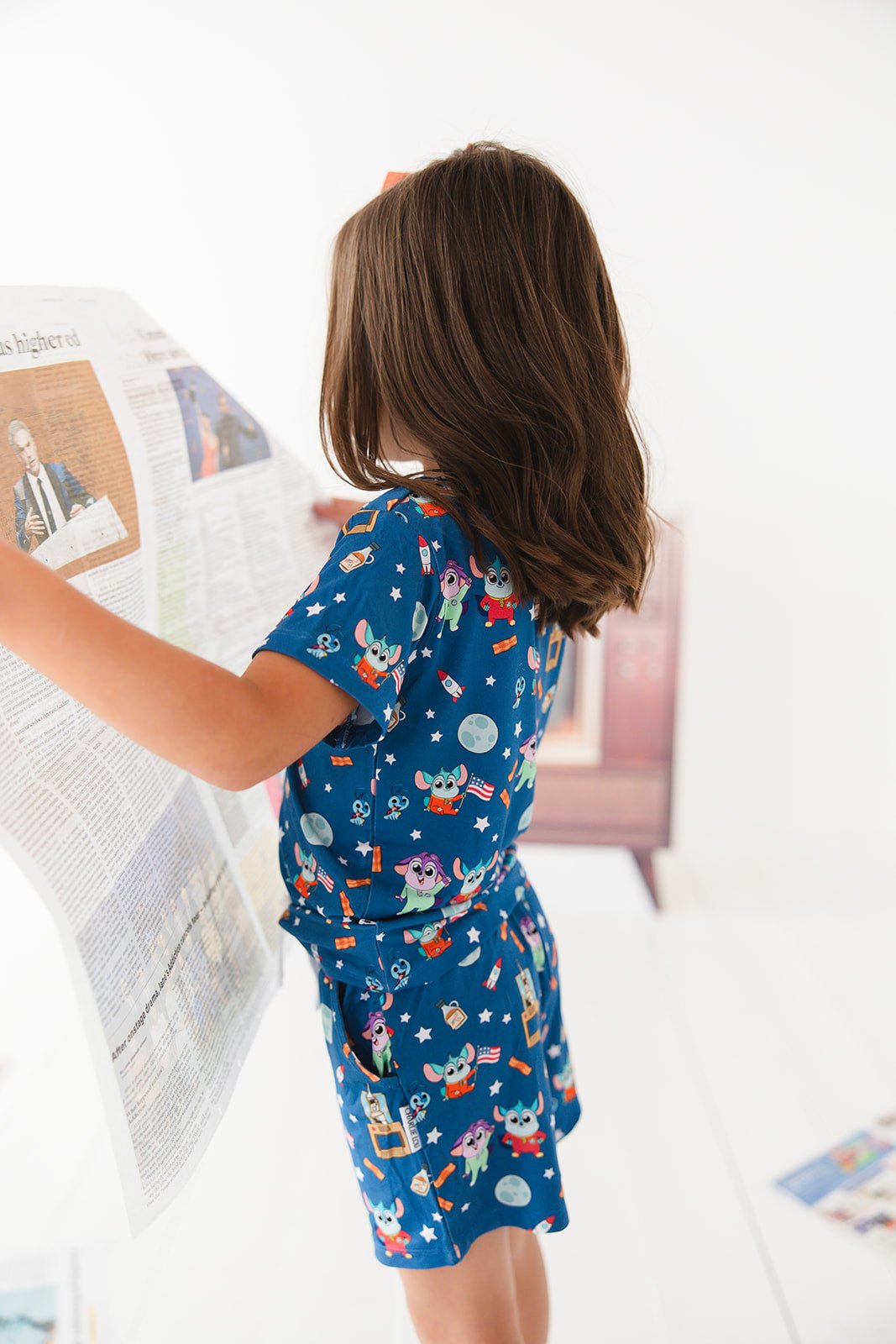 Bamboo Shortie Set | Chip Chilla™ - Minikin Mischief Clothing Co.