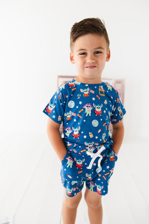 Bamboo Shortie Set | Chip Chilla™ - Minikin Mischief Clothing Co.