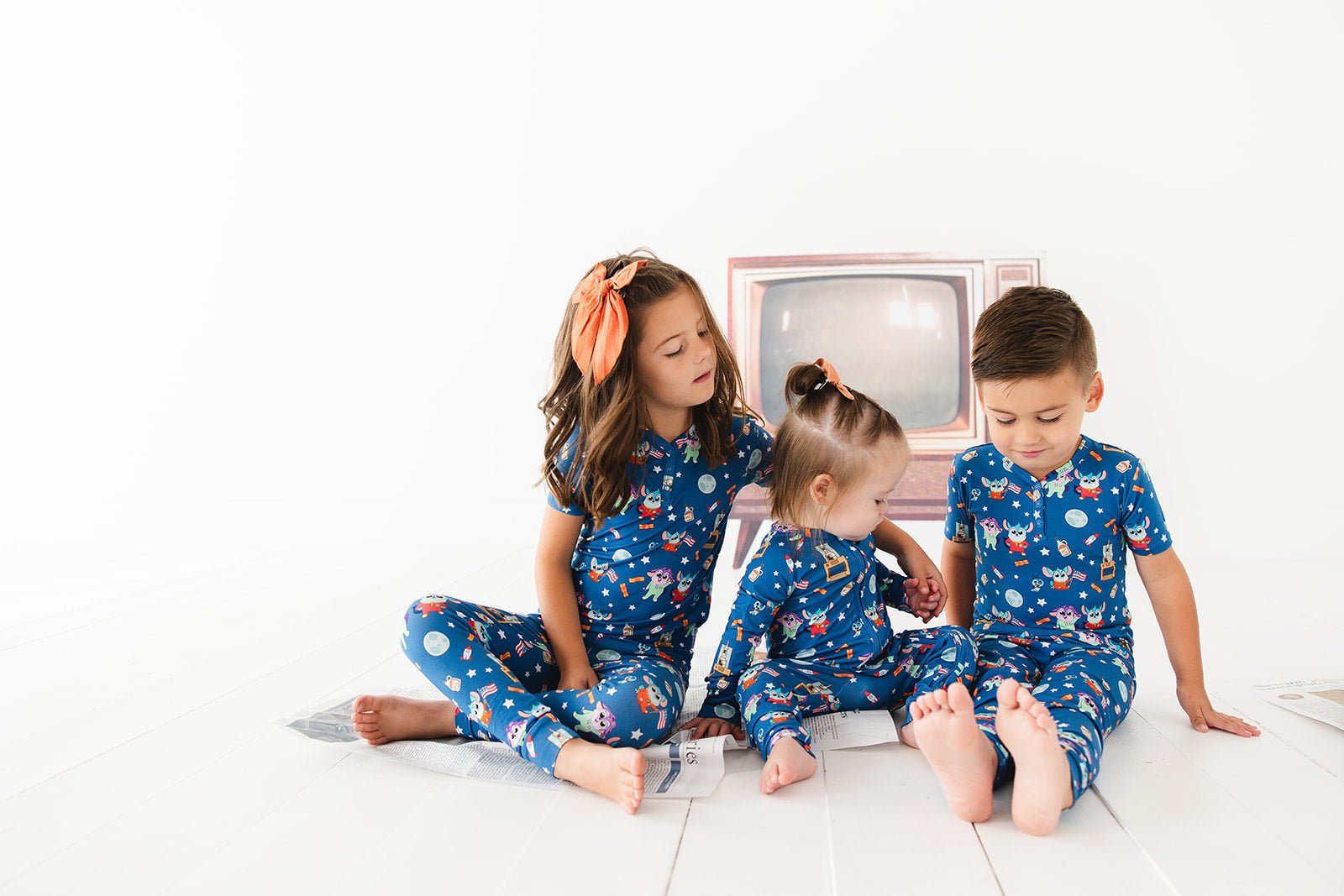 Bamboo Pajama Set | Chip Chilla™ - Minikin Mischief Clothing Co.