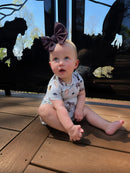 Short Sleeve Bodysuit Twirl - Minikin Mischief Clothing Co.