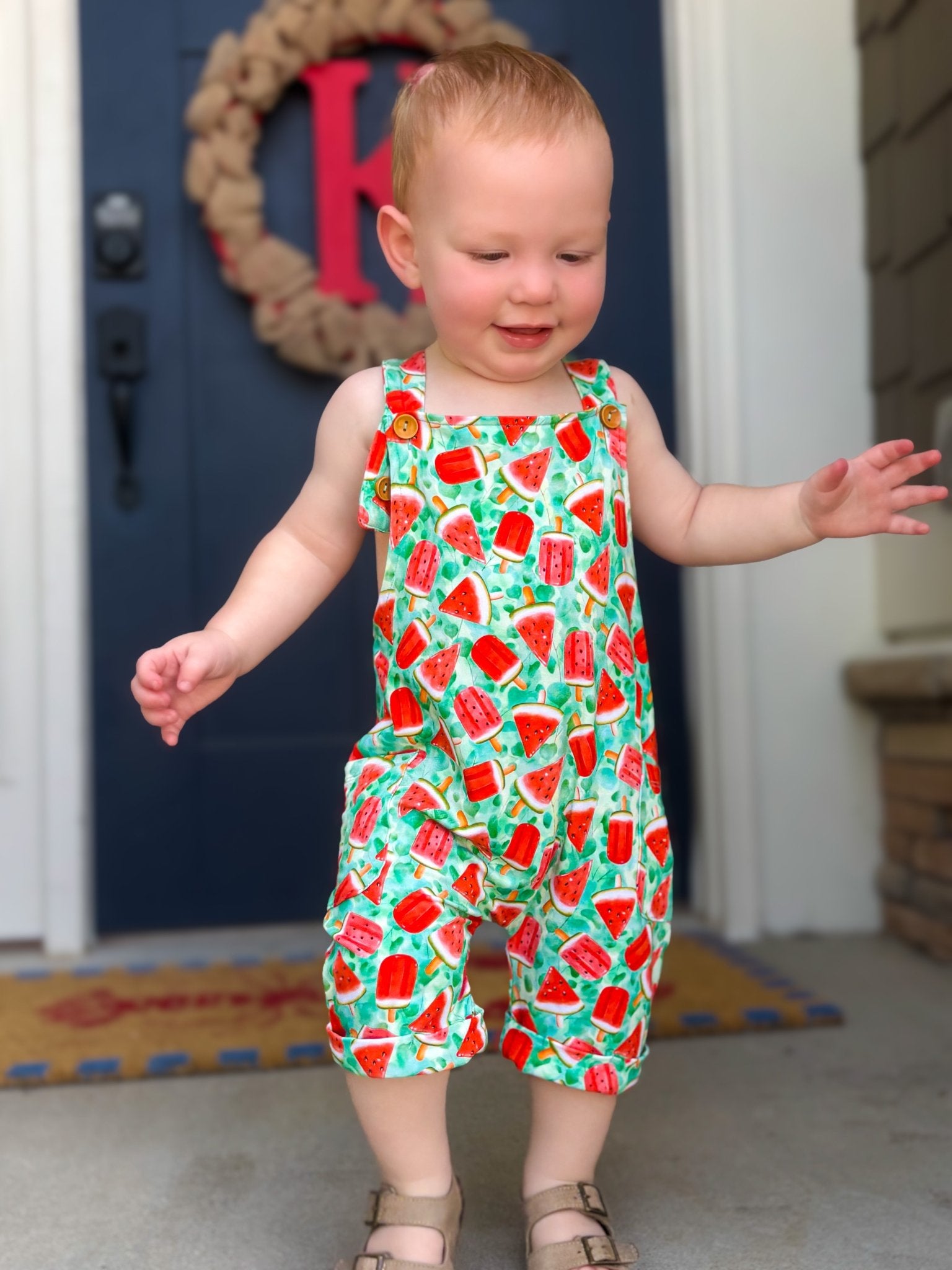 Shorts Overalls - Minikin Mischief Clothing Co.