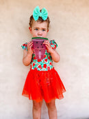 Tulle Bodysuit Twirl - Minikin Mischief Clothing Co.