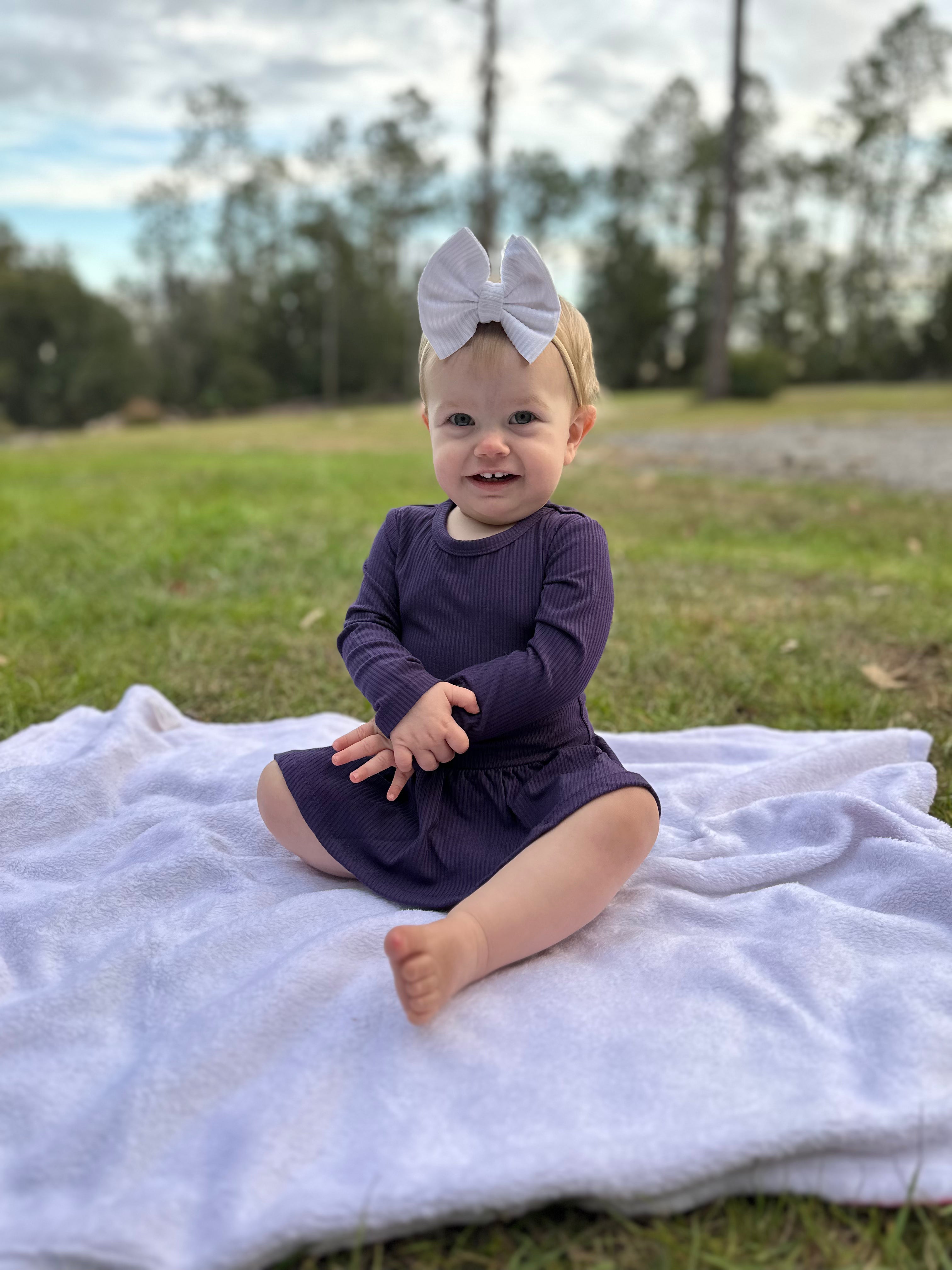 Long Sleeve Bamboo Bodysuit Twirl