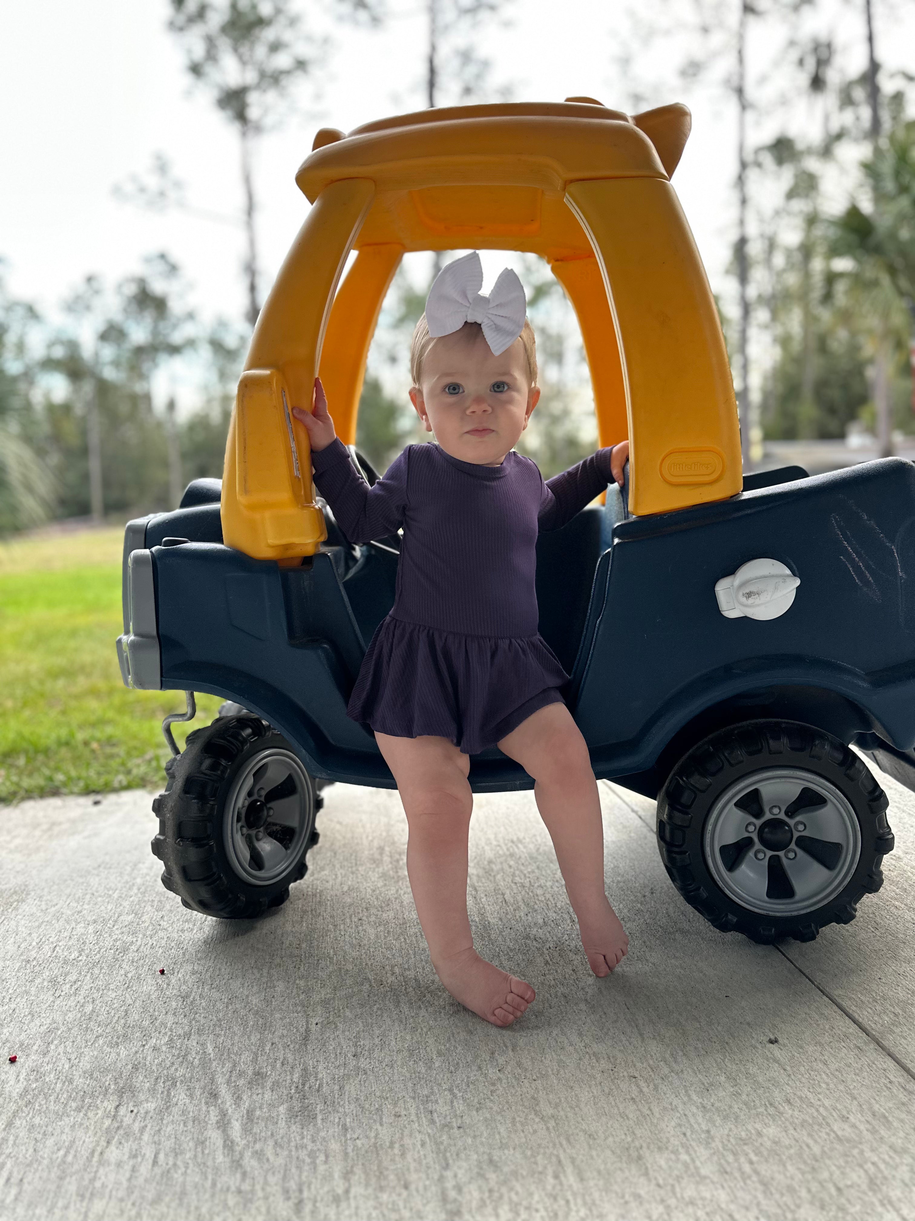 Long Sleeve Bamboo Bodysuit Twirl