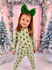 Long Sleeve Pajama Set - Minikin Mischief Clothing Co.