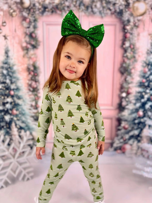 Long Sleeve Pajama Set - Minikin Mischief Clothing Co.