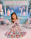 Long Sleeve Twirl Dress & Short Set - Minikin Mischief Clothing Co.