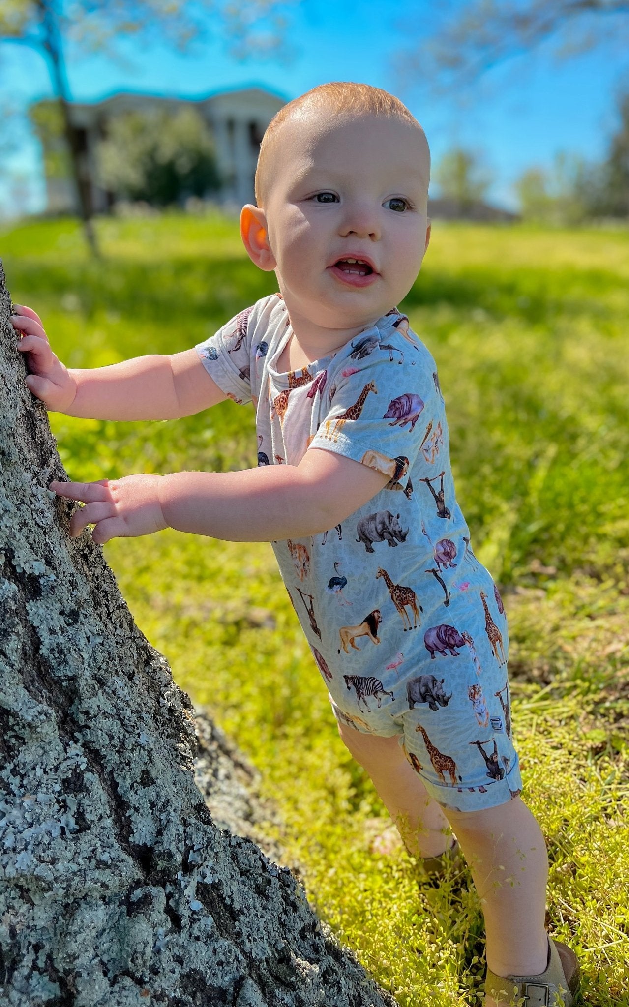 Short Sleeve Shortie Romper - Minikin Mischief Clothing Co.