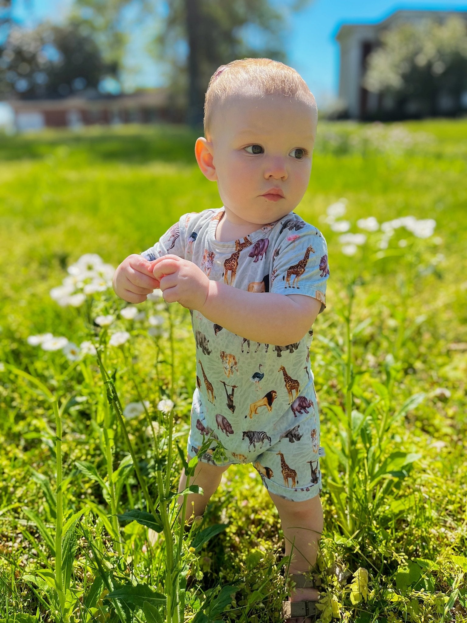 Short Sleeve Shortie Romper - Minikin Mischief Clothing Co.