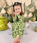 Long Sleeve Twirl Dress & Short Set - Minikin Mischief Clothing Co.