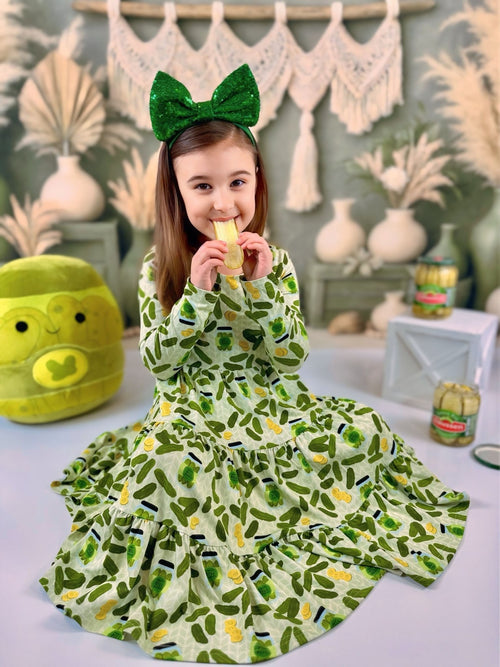 Long Sleeve Twirl Dress & Short Set - Minikin Mischief Clothing Co.