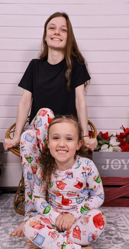 Long Sleeve Two Piece Pajamas - Minikin Mischief Clothing Co.