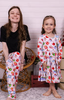 Long Sleeve Twirl Dress & Short Set - Minikin Mischief Clothing Co.