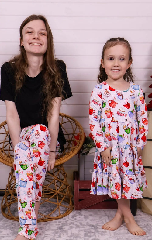 Long Sleeve Twirl Dress & Short Set - Minikin Mischief Clothing Co.