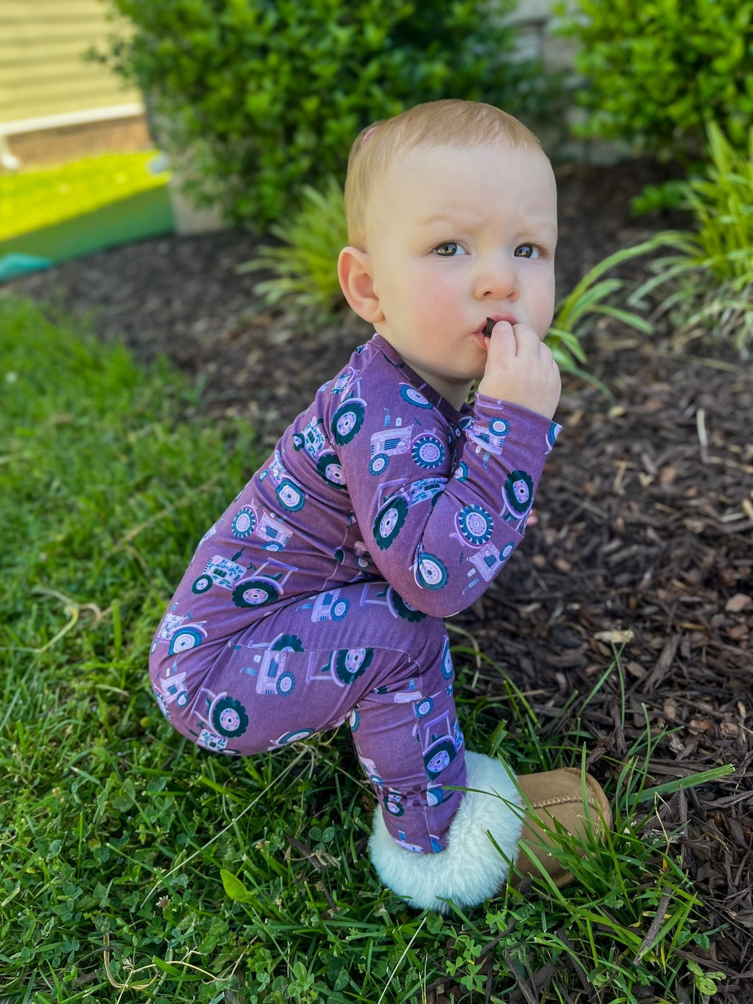 Long Sleeve Convertible Zippy Romper - Minikin Mischief Clothing Co.