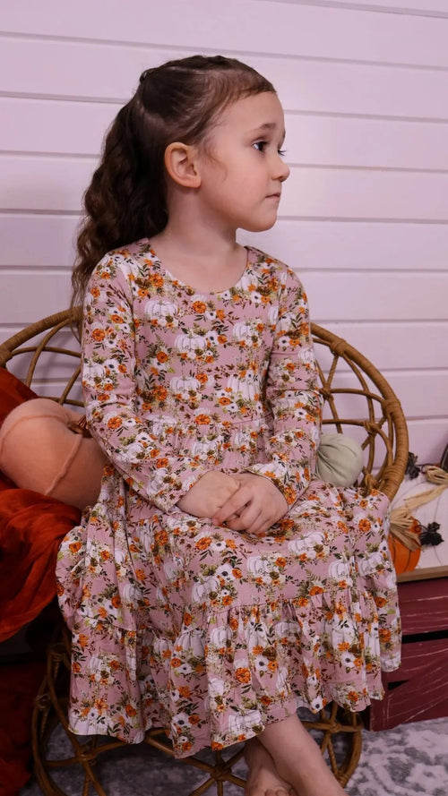 Long Sleeve Twirl Dress & Short Set - Minikin Mischief Clothing Co.