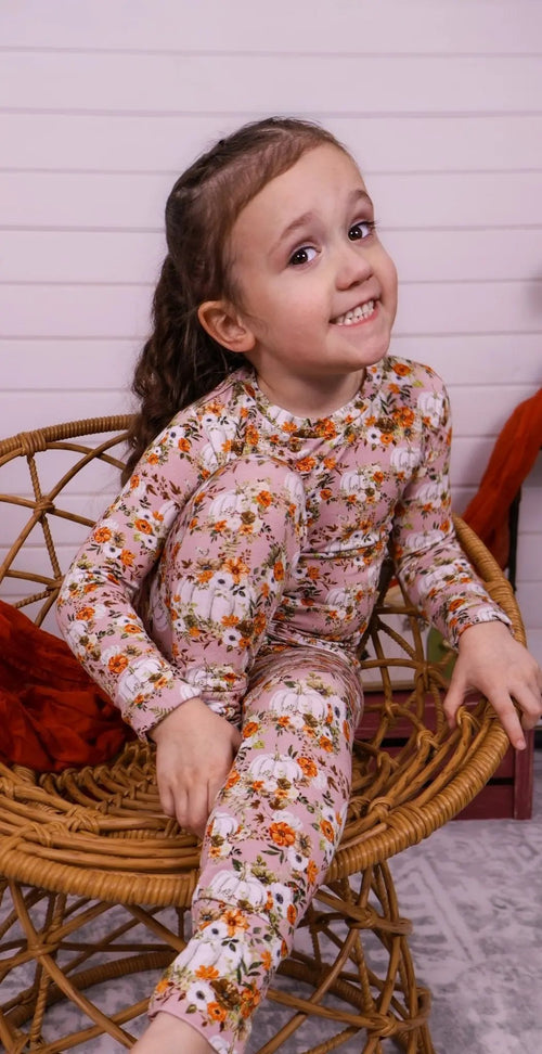Long Sleeve Two Piece Pajamas - Minikin Mischief Clothing Co.