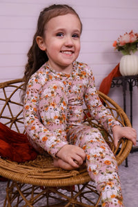 Long Sleeve Two Piece Pajamas - Minikin Mischief Clothing Co.