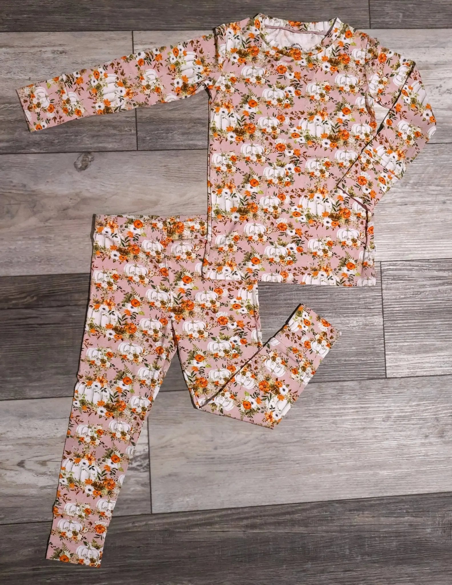 Long Sleeve Two Piece Pajamas - Minikin Mischief Clothing Co.