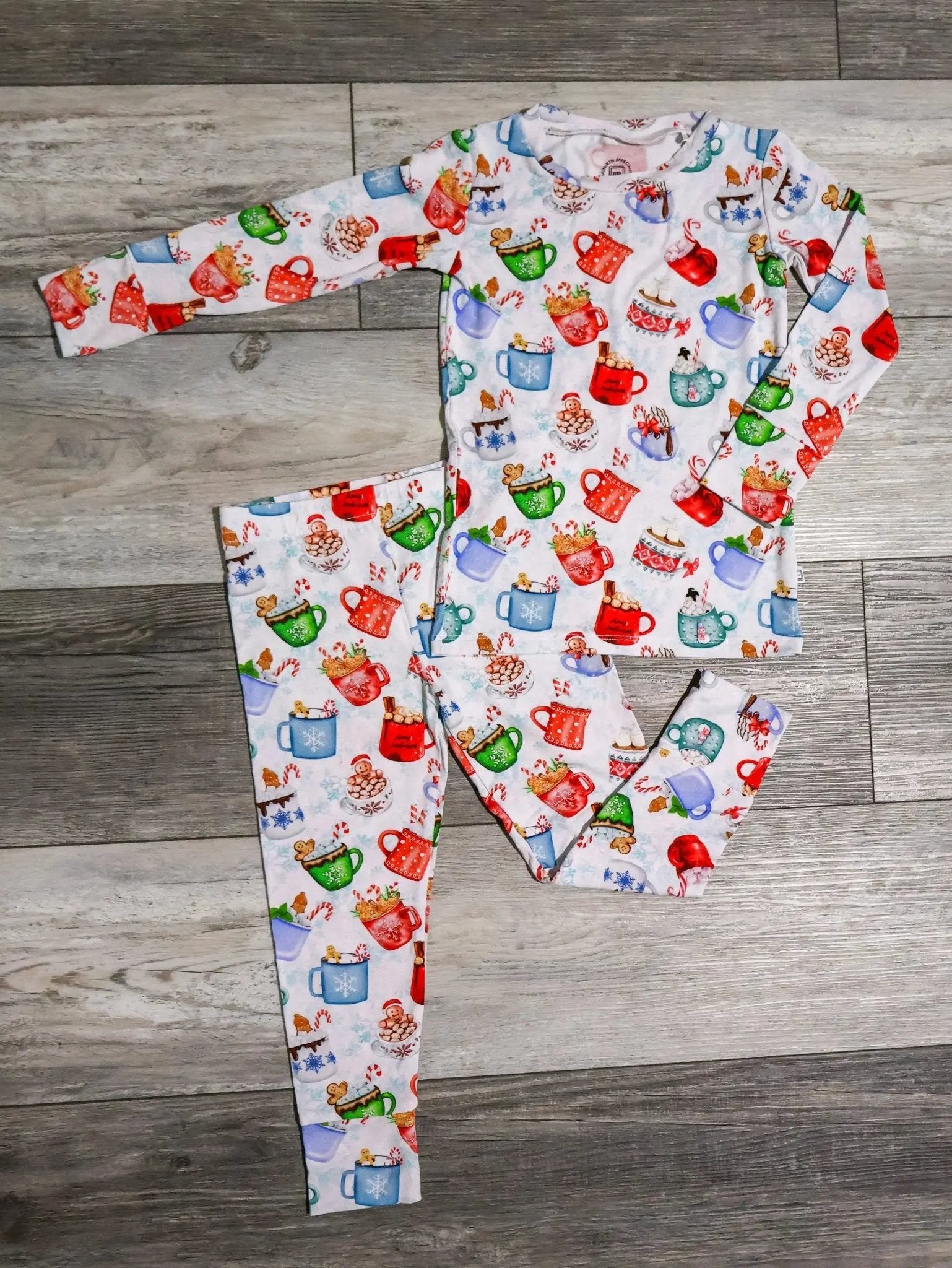 Long Sleeve Two Piece Pajamas - Minikin Mischief Clothing Co.