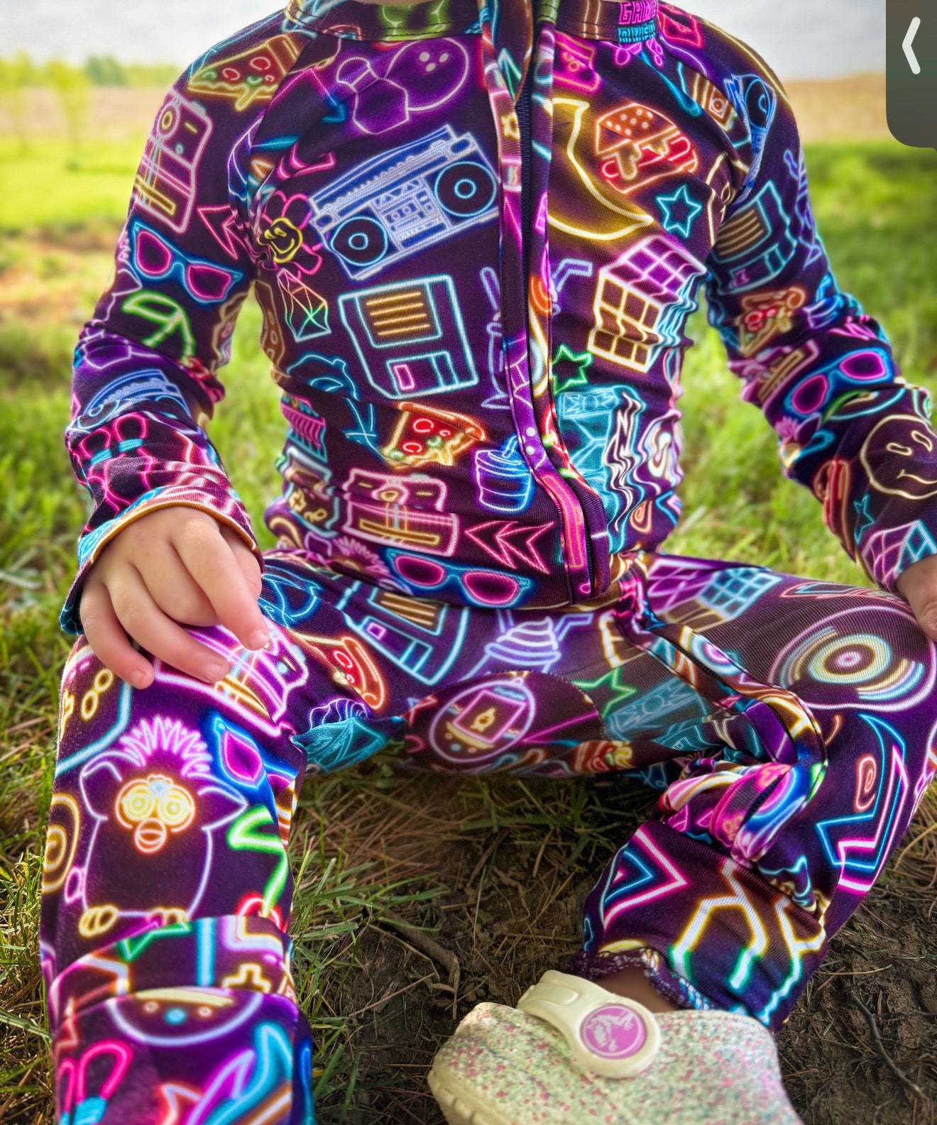 Long Sleeve Convertible Zippy Romper - Minikin Mischief Clothing Co.