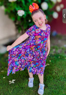 Short Sleeve Dress & Short Set - Minikin Mischief Clothing Co.