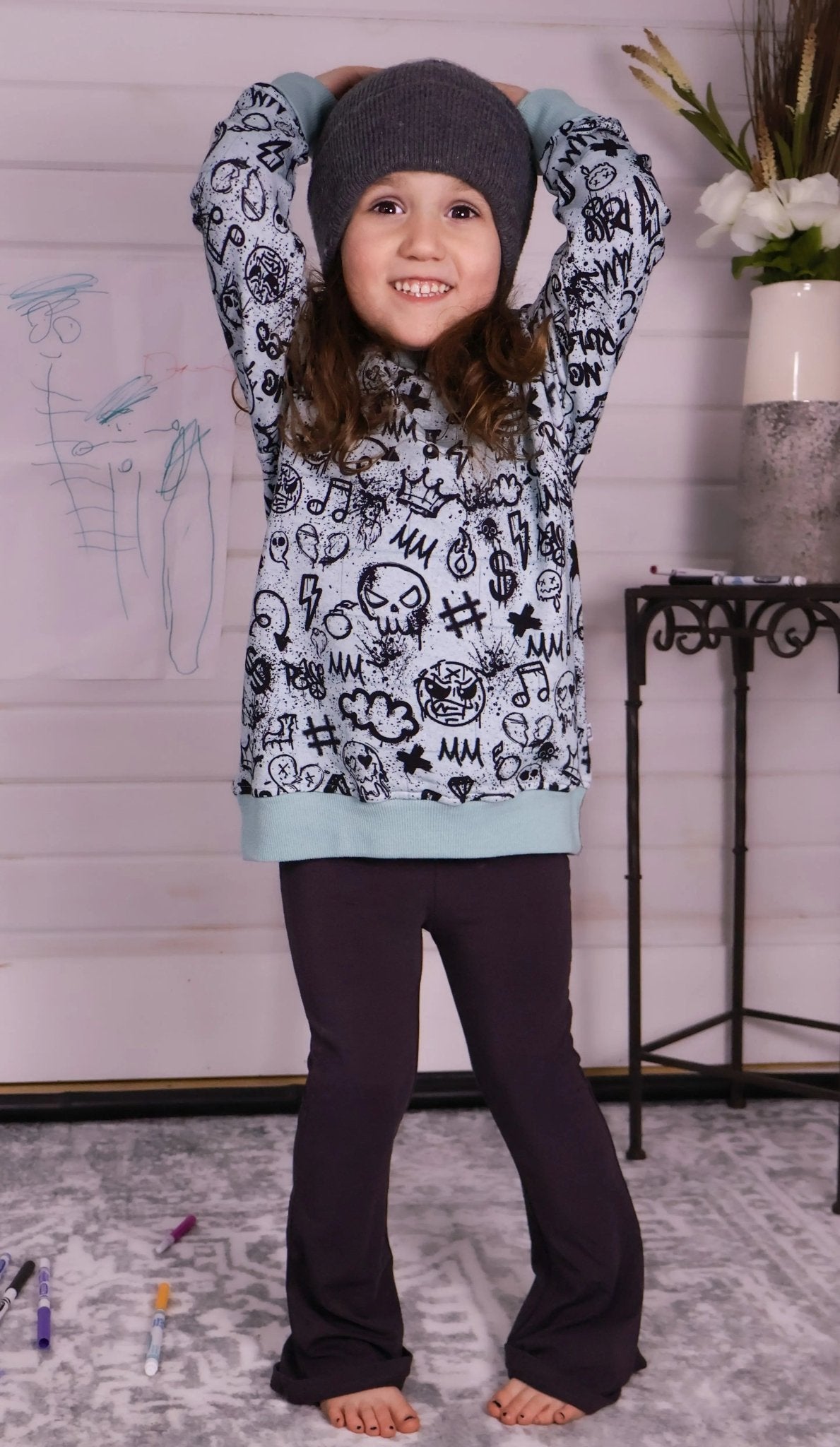 Bamboo Crewneck Sweatshirt - Minikin Mischief Clothing Co.