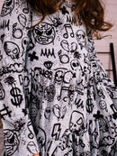 Long Sleeve Twirl Dress & Short Set - Minikin Mischief Clothing Co.