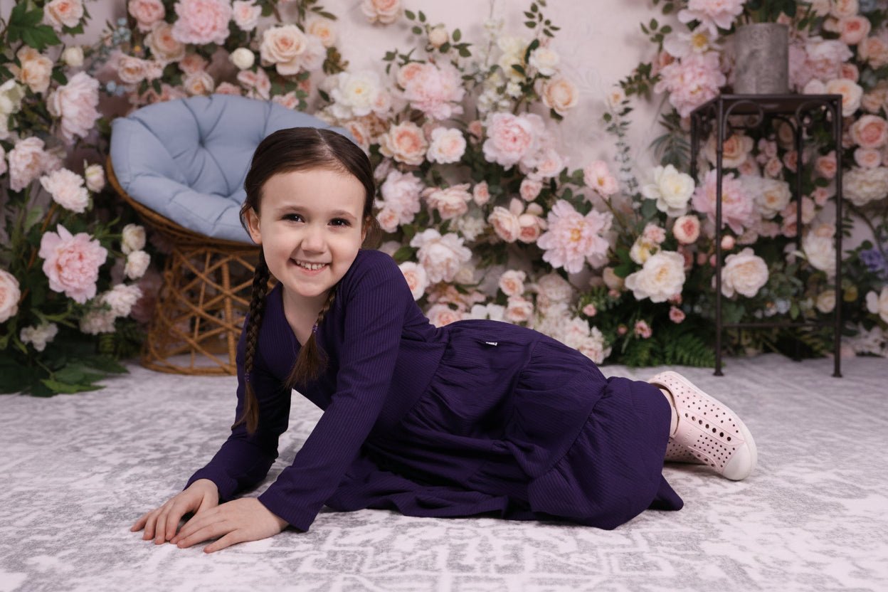 Long Sleeve Twirl Dress & Short Set - Minikin Mischief Clothing Co.