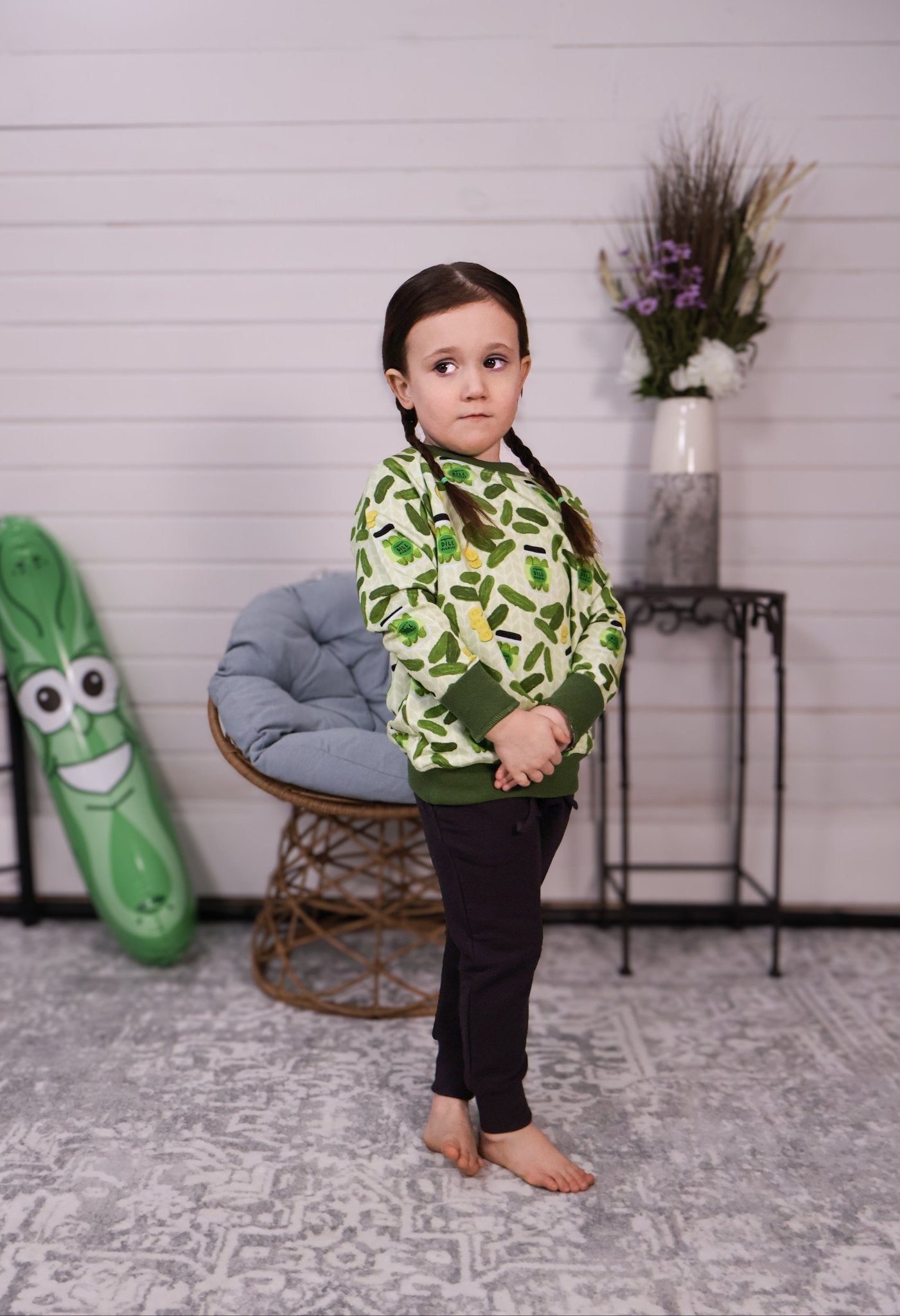 Bamboo Crewneck Sweatshirt - Minikin Mischief Clothing Co.