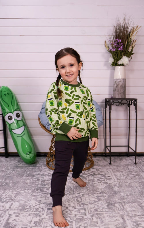 Bamboo Crewneck Sweatshirt - Minikin Mischief Clothing Co.