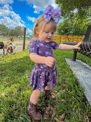 Short Sleeve Bodysuit Twirl - Minikin Mischief Clothing Co.