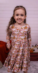 Long Sleeve Twirl Dress & Short Set - Minikin Mischief Clothing Co.
