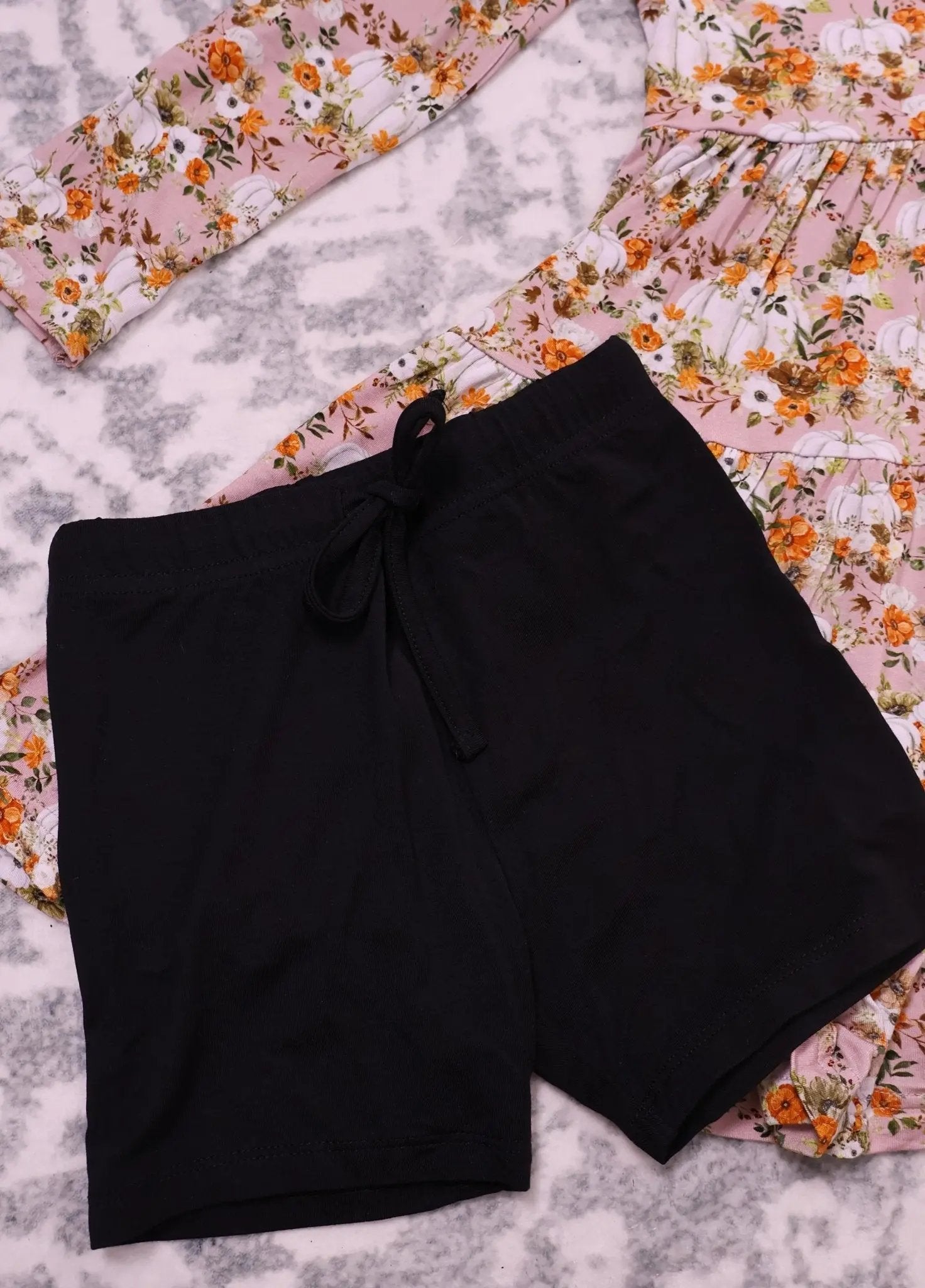 Long Sleeve Twirl Dress & Short Set - Minikin Mischief Clothing Co.