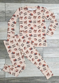 Long Sleeve Two Piece Pajamas - Minikin Mischief Clothing Co.
