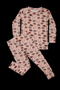 Long Sleeve Two Piece Pajamas - Minikin Mischief Clothing Co.