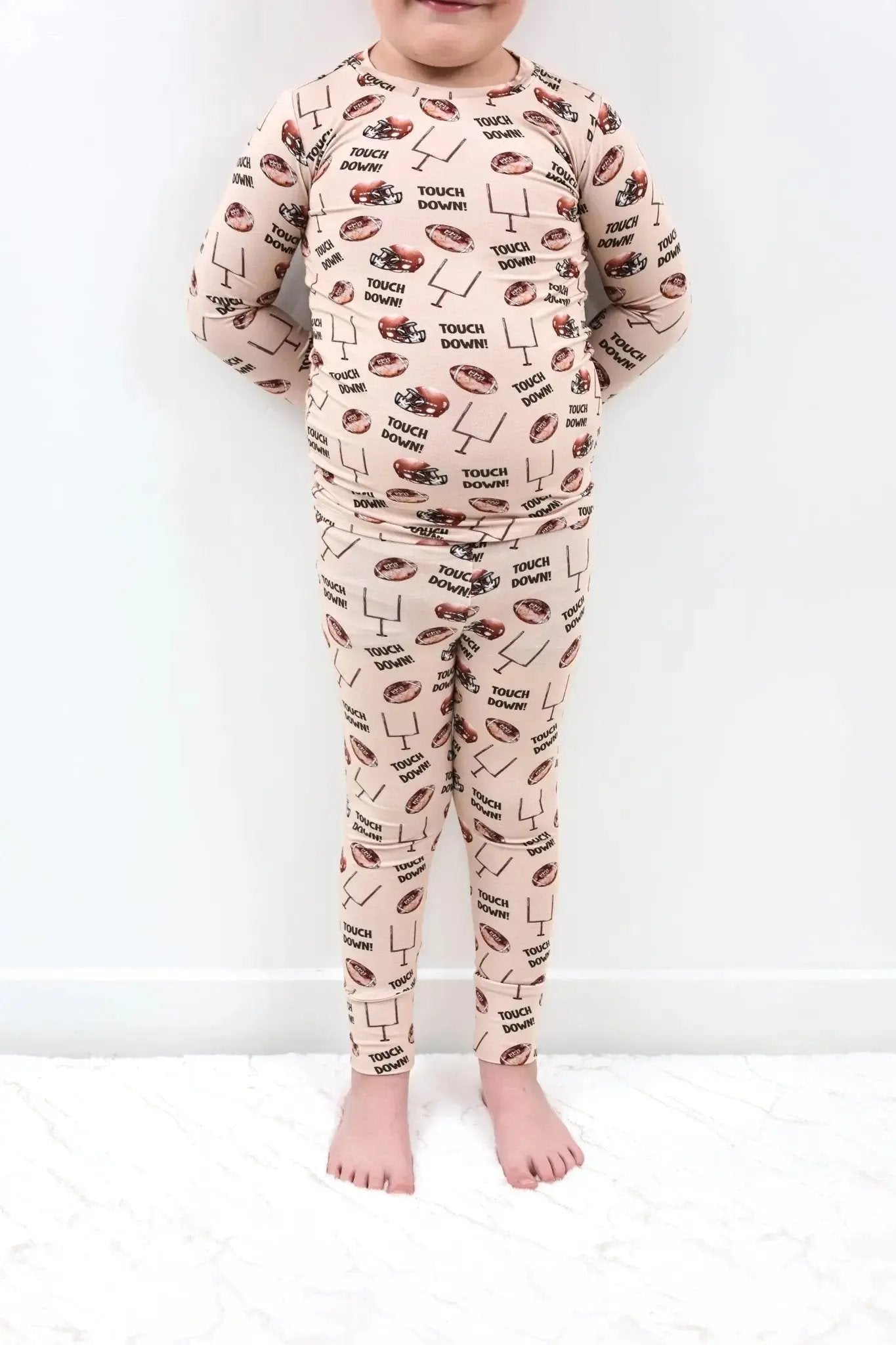 Long Sleeve Two Piece Pajamas - Minikin Mischief Clothing Co.
