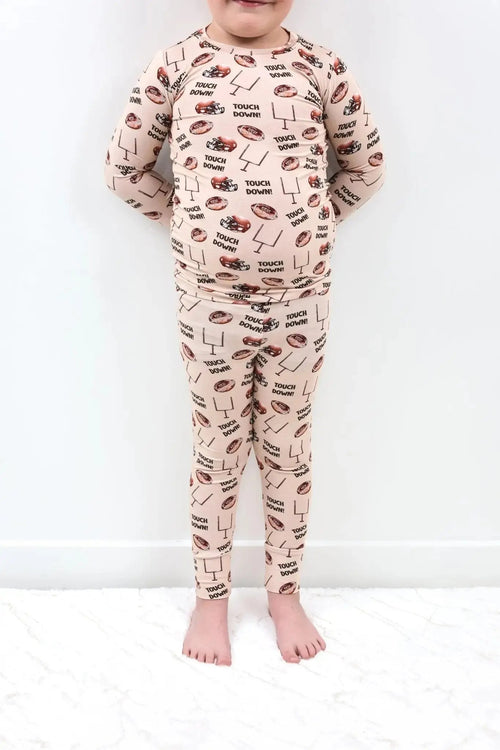 Long Sleeve Two Piece Pajamas - Minikin Mischief Clothing Co.