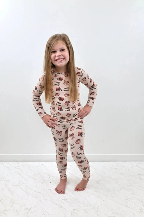 Long Sleeve Two Piece Pajamas - Minikin Mischief Clothing Co.