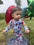 Long Sleeve Convertible Romper - Minikin Mischief Clothing Co.