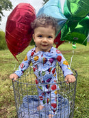 Long Sleeve Convertible Romper - Minikin Mischief Clothing Co.