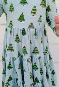 Long Sleeve Twirl Dress & Short Set - Minikin Mischief Clothing Co.