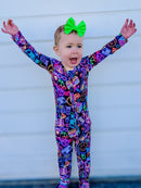 Long Sleeve Convertible Zippy Romper - Minikin Mischief Clothing Co.