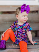 Short Sleeve Bodysuit Twirl - Minikin Mischief Clothing Co.