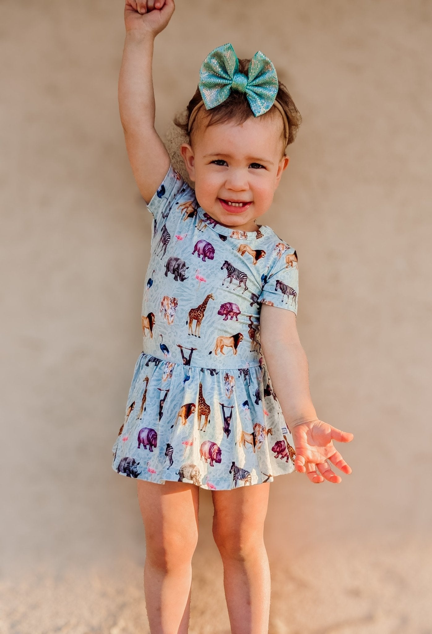 Short Sleeve Bodysuit Twirl - Minikin Mischief Clothing Co.