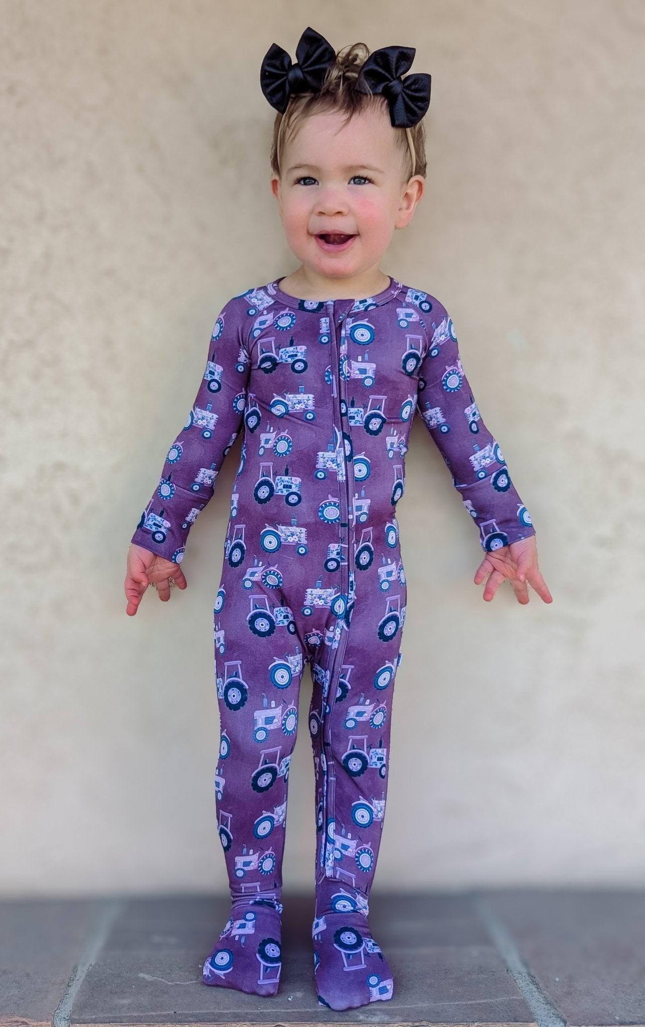 Long Sleeve Convertible Zippy Romper - Minikin Mischief Clothing Co.