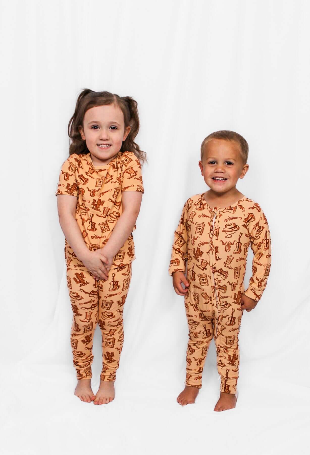 Short Sleeve Pajama Set - Minikin Mischief Clothing Co.